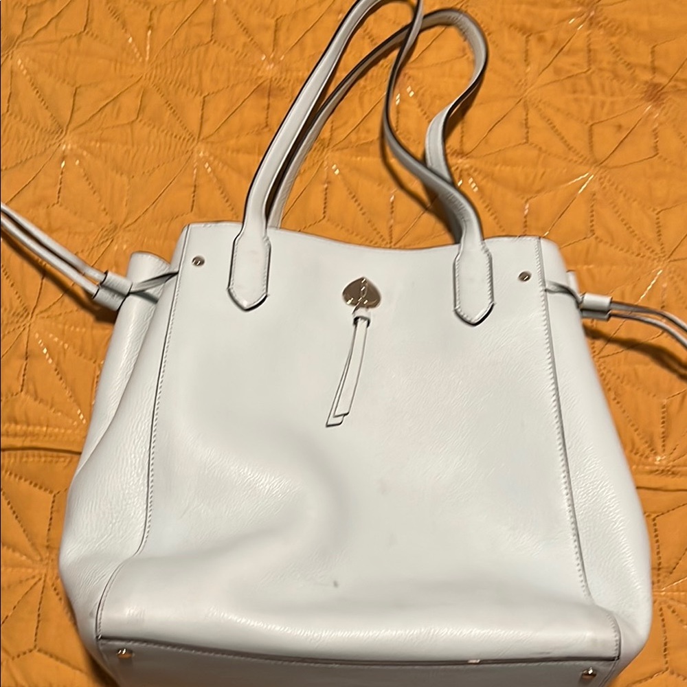 Kate Spade Pale Turquoise Leather Tote